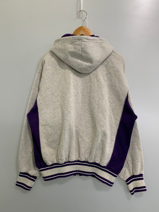 【中古品】【メンズ】 NIKE ナイキ 90'S ZIP HOODIE ジップフーディ  146-250227-ks-01-min サイズ：不明 カラー：グレー/パープル 万代Net店