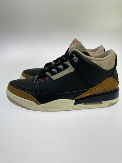 【中古品】【メンズ】  NIKE ナイキ CT8532-008 AIR JORDAN 3 RETRO 靴 シューズ スニーカー SNEAKERS 160-250226-ks-18-min サイズ：28cm カラー：BLACK/RUSH ORANGE-FOSSIL STONE 万代Net店