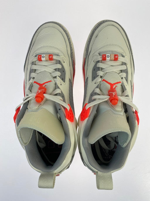 【中古品】【メンズ】  NIKE ナイキ HF8827-100 ×PSG JORDAN SPIZIKE LOW ジョーダン スパイジーク ロー スニーカー シューズ 靴 160-250228-me-12-min サイズ：27.0cm US9 カラー：SAIL/INFRARED 23-WOLF GREY 万代Net店