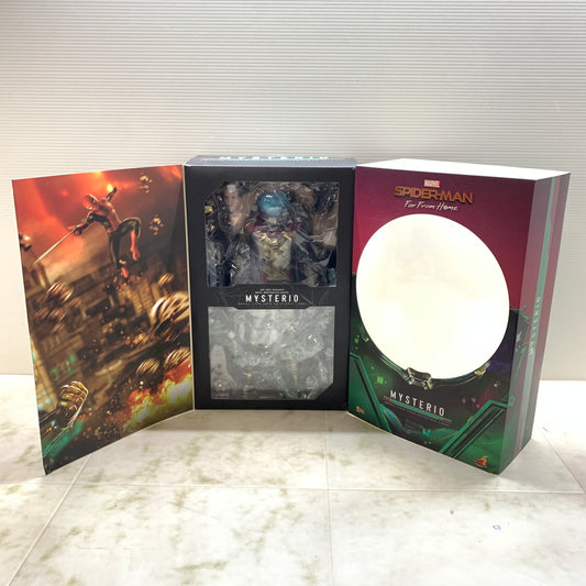 【中古品】 スパイダーマン ミステリオ ムービー・マスターピース 1/6 アクションフィギュア 本体美品 おもちゃ 055-250825-cn-13-min 万代Net店