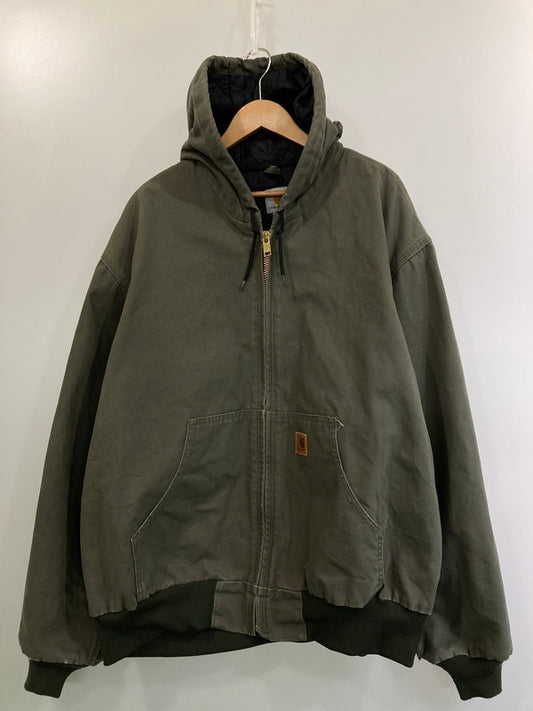 【中古品】【メンズ】 Carhartt カーハート J280 MOS CANVAS WORK JACKET アウター 146-250226-AS-25-min サイズ：2XL カラー：グレー 万代Net店