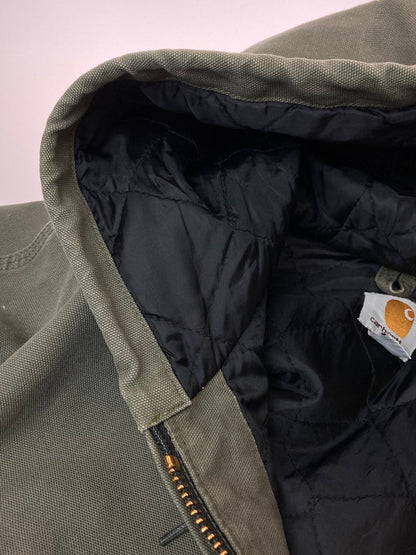 【中古品】【メンズ】 Carhartt カーハート J280 MOS CANVAS WORK JACKET アウター 146-250226-AS-25-min サイズ：2XL カラー：グレー 万代Net店