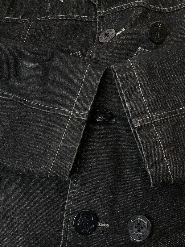 【中古品】【メンズ】 BOSS ボス B-SIDE DENIM JACKET ビーサイド デニムジャケット アウター 146-250319-jt-35-min サイズ：XXL カラー：インディゴブラック 万代Net店