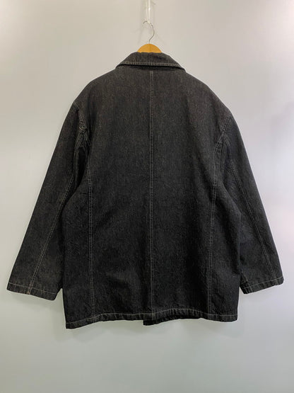【中古品】【メンズ】 BOSS ボス B-SIDE DENIM JACKET ビーサイド デニムジャケット アウター 146-250319-jt-35-min サイズ：XXL カラー：インディゴブラック 万代Net店
