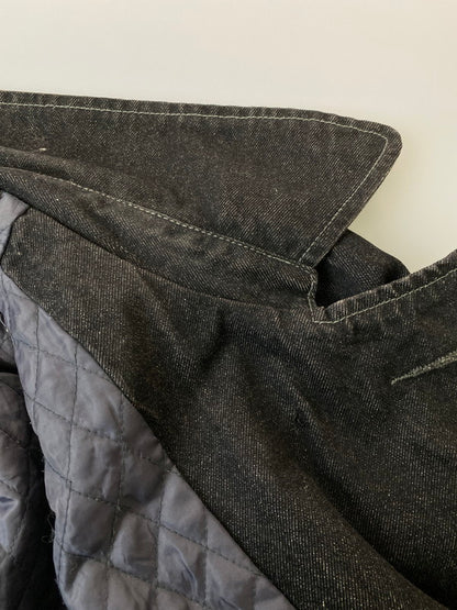 【中古品】【メンズ】 BOSS ボス B-SIDE DENIM JACKET ビーサイド デニムジャケット アウター 146-250319-jt-35-min サイズ：XXL カラー：インディゴブラック 万代Net店