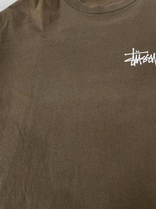 【中古品】【メンズ】  OLD STUSSY オールドステューシー 90S "DRAGON"TEE 半袖 ショートスリーブ 142-250225-AS-50-min サイズ：L カラー：ブラウン 万代Net店