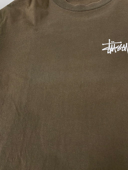 【中古品】【メンズ】  OLD STUSSY オールドステューシー 90S "DRAGON"TEE 半袖 ショートスリーブ 142-250225-AS-50-min サイズ：L カラー：ブラウン 万代Net店