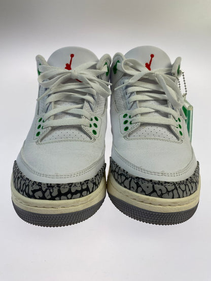 【中古品】【メンズ】  NIKE ナイキ CK9246-136 WOMEN'S AIR JORDAN 3 RETRO ウィメンズ エア ジョーダン 3 レトロ スニーカー シューズ 靴 160-250228-me-18-min サイズ：25.5cm US8.5 カラー：WHITE/VARSITY RED-LUCKY GREEN YEAR 2023 万代Net店