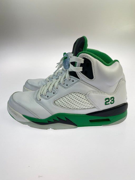 【中古品】【メンズ】  NIKE ナイキ DD9336-103 WOMEN'S AIR JORDAN 5 RETRO ウィメンズ エアジョーダン 5 レトロ スニーカー シューズ 靴 160-250228-me-10-min サイズ：26.0cm US9 カラー：WHITE/LUCKY GREEN-BLACK 万代Net店