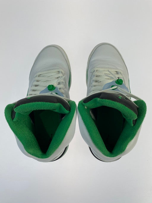 【中古品】【メンズ】  NIKE ナイキ DD9336-103 WOMEN'S AIR JORDAN 5 RETRO ウィメンズ エアジョーダン 5 レトロ スニーカー シューズ 靴 160-250228-me-10-min サイズ：26.0cm US9 カラー：WHITE/LUCKY GREEN-BLACK 万代Net店