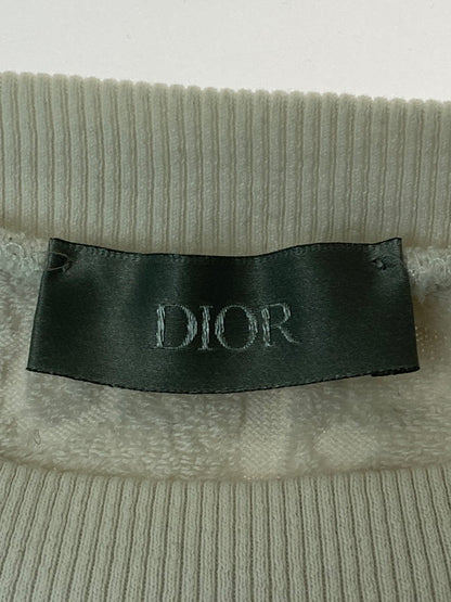 【現状渡し品】【メンズ】 DIOR HOMME ディオール・オム 943J605E0602 イタリア成 オブリーク 半袖カットソー 141-250227-ks-18-min サイズ：S カラー：ホワイト 万代Net店