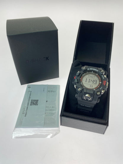 【中古品】【メンズ】 G-SHOCK ジーショック GW-9500-1JF MUDMAN デジタル電波ソーラー マッドマン 腕時計 ウォッチ 196-250228-me-26-min カラー：ブラック 万代Net店