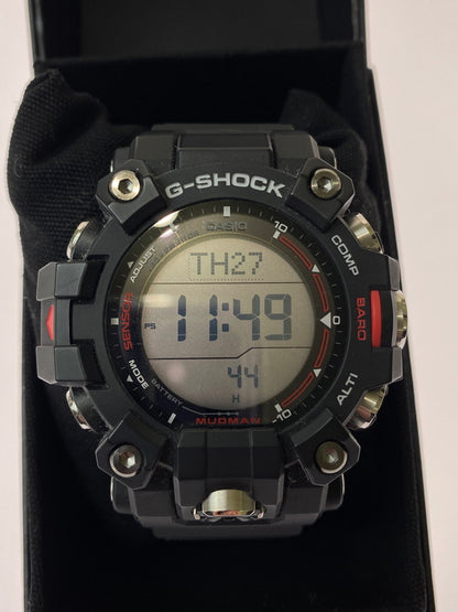 【中古品】【メンズ】 G-SHOCK ジーショック GW-9500-1JF MUDMAN デジタル電波ソーラー マッドマン 腕時計 ウォッチ 196-250228-me-26-min カラー：ブラック 万代Net店