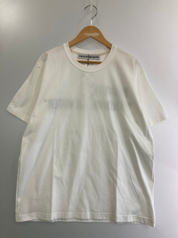 【中古美品】【メンズ】  YOUTH OF THE WATER ユース オブ ザ ウォーター 251-05002-01 S S TEE 半袖Tシャツ トップス 140-250227-ks-26-min サイズ：L カラー：ホワイト 万代Net店