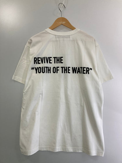 【中古美品】【メンズ】  YOUTH OF THE WATER ユース オブ ザ ウォーター 251-05002-01 S S TEE 半袖Tシャツ トップス 140-250227-ks-26-min サイズ：L カラー：ホワイト 万代Net店