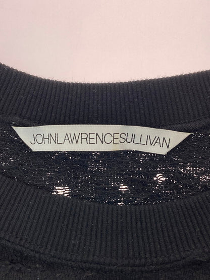 【中古品】【メンズ】 JOHN LAWRENCE SULLIVAN ジョンローレンスサリバン 5A002-0420-30 20SS DAMAGE SWEATSHIRT スウェットシャツ トップス 141-250227-ks-17-min サイズ：M カラー：ブラック 万代Net店