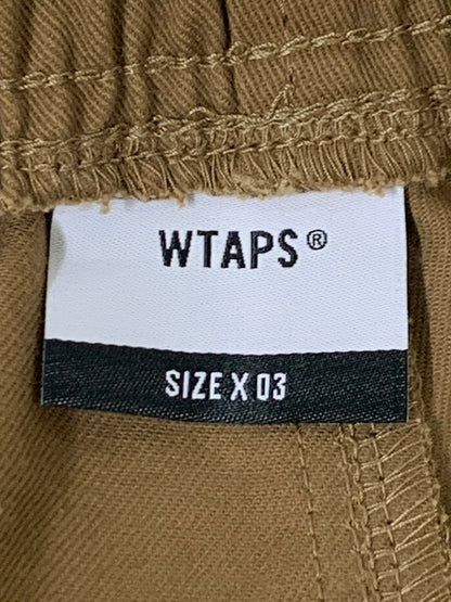 【中古品】【メンズ】 WTAPS ダブルタップス 24WVDT-PTM03 EASY COTTON LONG イージーコットンロング パンツ 153-250227-ks-50-min サイズ：X 03 カラー：ブラウン 万代Net店