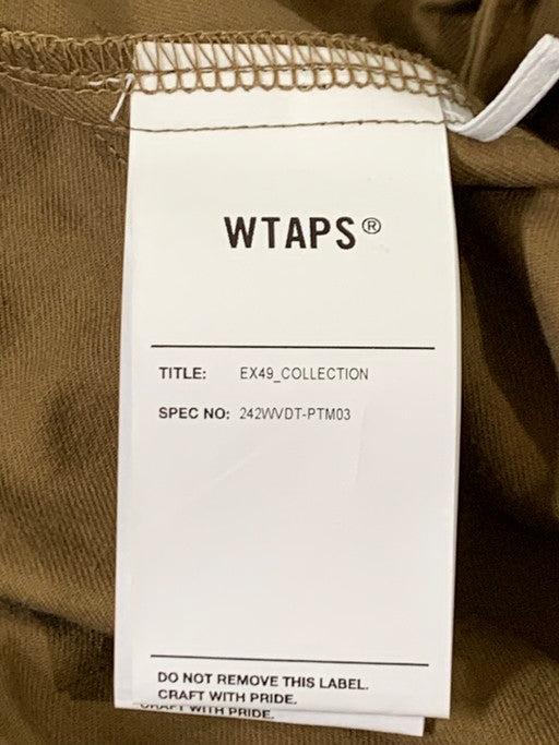 【中古品】【メンズ】 WTAPS ダブルタップス 24WVDT-PTM03 EASY COTTON LONG イージーコットンロング パンツ 153-250227-ks-50-min サイズ：X 03 カラー：ブラウン 万代Net店