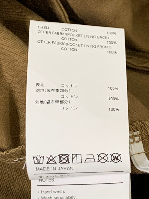 【中古品】【メンズ】 WTAPS ダブルタップス 24WVDT-PTM03 EASY COTTON LONG イージーコットンロング パンツ 153-250227-ks-50-min サイズ：X 03 カラー：ブラウン 万代Net店