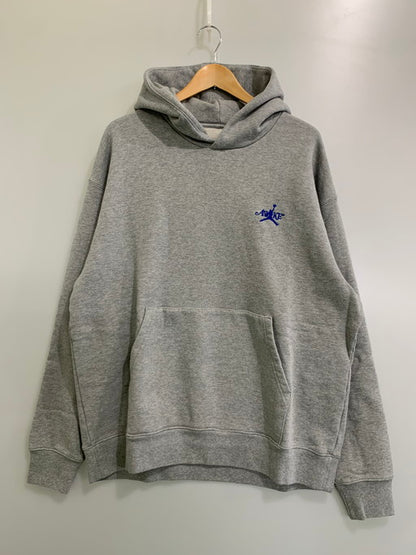 【中古美品】【メンズ】 NIKE ナイキ FQ5443-091 JORDAN X AWAKE NY EMBROIDERED HOODIE (US SIZE) HEATHER GREY GAME BLUE フーディ 148-250227-ks-49-min サイズ：XL カラー：グレー 万代Net店