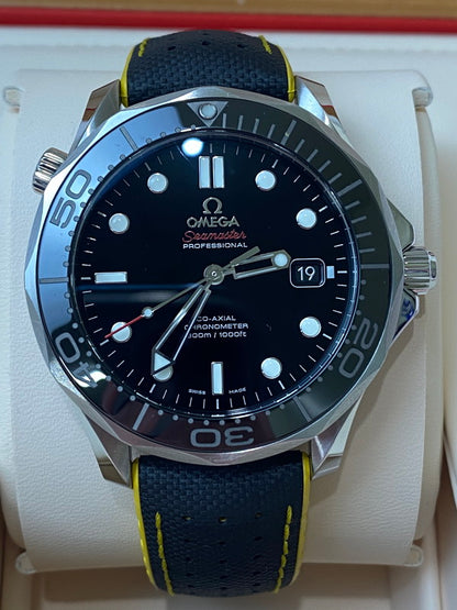 【中古品】【メンズ】 OMEGA オメガ 212.30.41.20.01.00 SEAMASTER DIVER 300m シーマスター ダイバ 腕時計 ウォッチ 195-250228-me-25-min カラー：ブラック 万代Net店