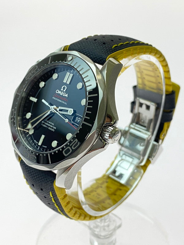 【中古品】【メンズ】 OMEGA オメガ 212.30.41.20.01.00 SEAMASTER DIVER 300m シーマスター ダイバ 腕時計 ウォッチ 195-250228-me-25-min カラー：ブラック 万代Net店