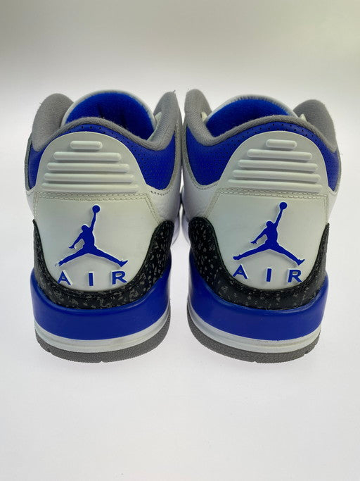 【中古品】【メンズ】  NIKE ナイキ CT8532-145 AIR JORDAN 3 エアジョーダン 3 スニーカー シューズ 靴 160-250228-me-11-min サイズ：27.5cm US9.5 カラー：WHITE/RACER BLUE-BLACK 万代Net店