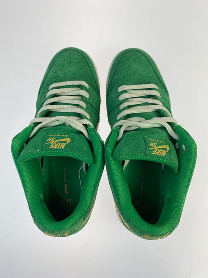 【中古品】【メンズ】  NIKE ナイキ BQ6817-303 SB DUNK LOW ST. PATRICK’S DAY SHAMROCK スケートボーディング ダンク ロー プロ スニーカー シューズ 靴 160-250228-me-14-min サイズ：28.0cm US10 カラー：GREEN/METALLIC GOLD 万代Net店