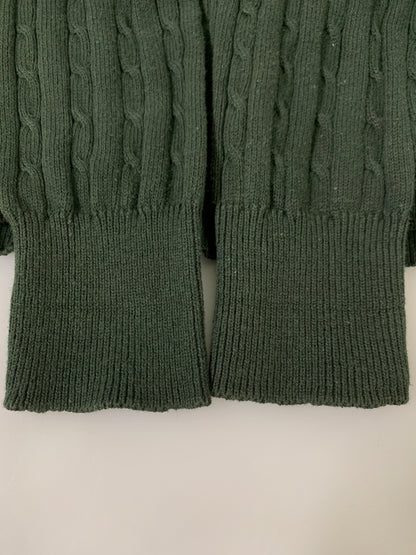【現状渡し品】【メンズ】 WOODS&GRAY ウッズアンドグレー L/S KNIT ロングスリーブニット トップス 146-260617-yn-26-min サイズ：表記なし 下記参照 カラー：ダークグリーン 万代Net店