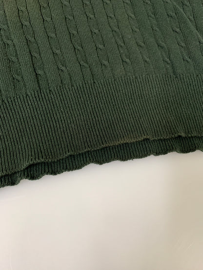 【現状渡し品】【メンズ】 WOODS&GRAY ウッズアンドグレー L/S KNIT ロングスリーブニット トップス 146-260617-yn-26-min サイズ：表記なし 下記参照 カラー：ダークグリーン 万代Net店