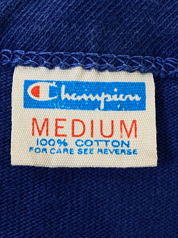 【中古品】【メンズ】 Champion チャンピオン 70'S FOOTBALL TEE "IHDUHAP 77" ショートスリーブ 146-250303-AS-27-min サイズ：M カラー：ブルー 万代Net店
