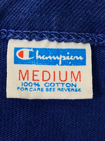 【中古品】【メンズ】 Champion チャンピオン 70'S FOOTBALL TEE "IHDUHAP 77" ショートスリーブ 146-250303-AS-27-min サイズ：M カラー：ブルー 万代Net店