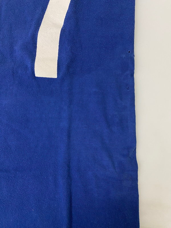 【中古品】【メンズ】 Champion チャンピオン 70'S FOOTBALL TEE "IHDUHAP 77" ショートスリーブ 146-250303-AS-27-min サイズ：M カラー：ブルー 万代Net店