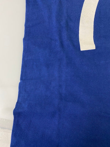 【中古品】【メンズ】 Champion チャンピオン 70'S FOOTBALL TEE "IHDUHAP 77" ショートスリーブ 146-250303-AS-27-min サイズ：M カラー：ブルー 万代Net店