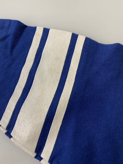 【中古品】【メンズ】 Champion チャンピオン 70'S FOOTBALL TEE "IHDUHAP 77" ショートスリーブ 146-250303-AS-27-min サイズ：M カラー：ブルー 万代Net店