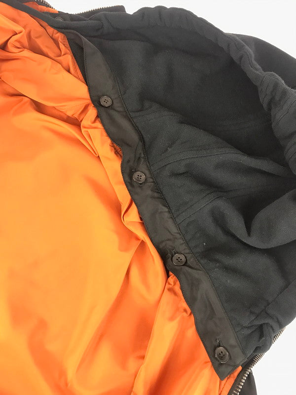 【中古品】【メンズ】 ALWAYS HOODED MA-1 オールウェイズ フーデッド MA-1 ミリタリージャケット アウター 141-251213-rt-04-tag サイズ：44 カラー：ブラック 万代Net店