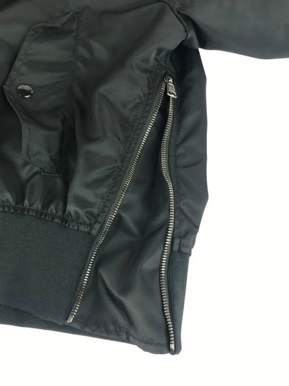 【中古品】【メンズ】 ALWAYS HOODED MA-1 オールウェイズ フーデッド MA-1 ミリタリージャケット アウター 141-251213-rt-04-tag サイズ：44 カラー：ブラック 万代Net店