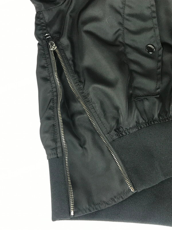 【中古品】【メンズ】 ALWAYS HOODED MA-1 オールウェイズ フーデッド MA-1 ミリタリージャケット アウター 141-251213-rt-04-tag サイズ：44 カラー：ブラック 万代Net店