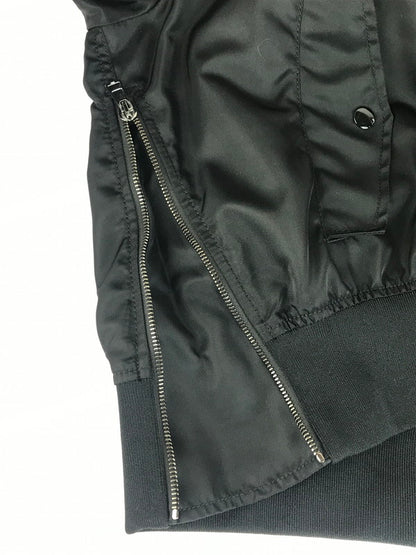 【中古品】【メンズ】 ALWAYS HOODED MA-1 オールウェイズ フーデッド MA-1 ミリタリージャケット アウター 141-251213-rt-04-tag サイズ：44 カラー：ブラック 万代Net店