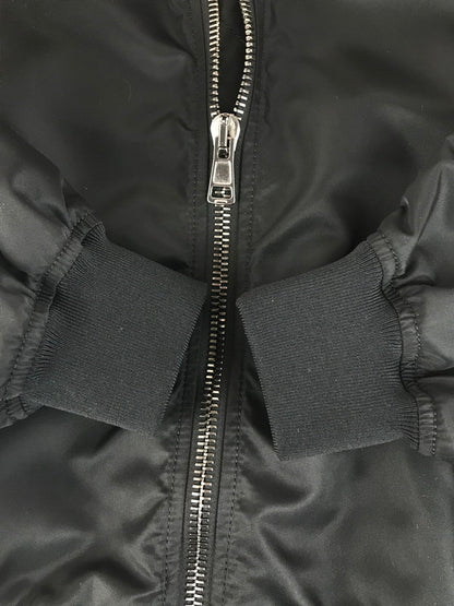 【中古品】【メンズ】 ALWAYS HOODED MA-1 オールウェイズ フーデッド MA-1 ミリタリージャケット アウター 141-251213-rt-04-tag サイズ：44 カラー：ブラック 万代Net店