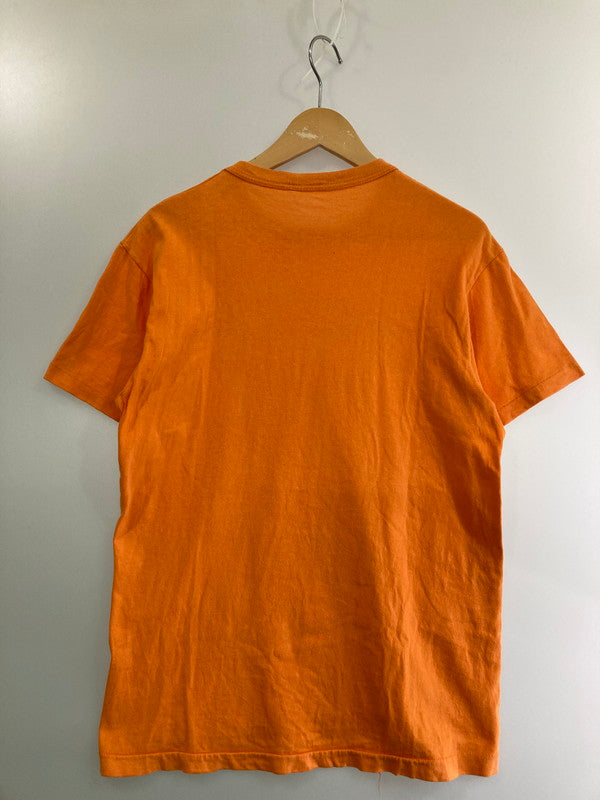 【中古品】【メンズ】  VINTAGE 推定60-70'S COLLEGE TEE TEXAS Tシャツ トップス 146-250301-ks-40-min サイズ：不明 カラー：オレンジ 万代Net店