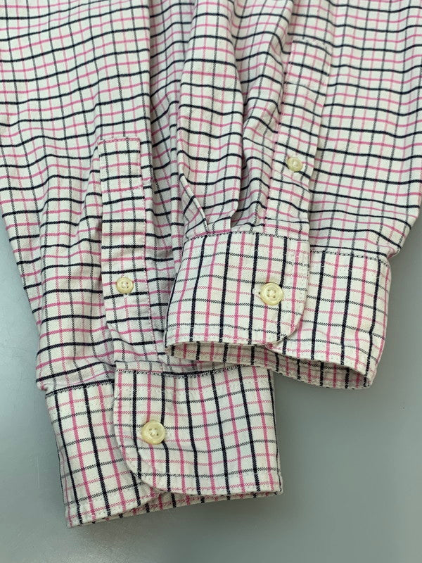 【中古品】【メンズ】 CHAPS チャップス STRETCH LS CHECK BD SHIRT ストレッチチェックシャツ ロングスリーブ 長袖シャツ 146-260611-kt-02-min サイズ：XXL カラー：マルチカラー 万代Net店