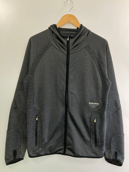 【中古品】【メンズ】 NIKE ナイキ ×UNDERCOVER GYAKUSOU ZIP HOODIE ジップフーディ 140-250301-ks-31-min サイズ：L カラー：グレー 万代Net店