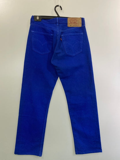 【中古品】【メンズ】 501 COLOR PANTS 501-0651 カラーパンツ 米国製 95年11月製造 552刻印 ボトムス 157-250312-yn-24-min サイズ：W31 L34 カラー：ブルー 万代Net店