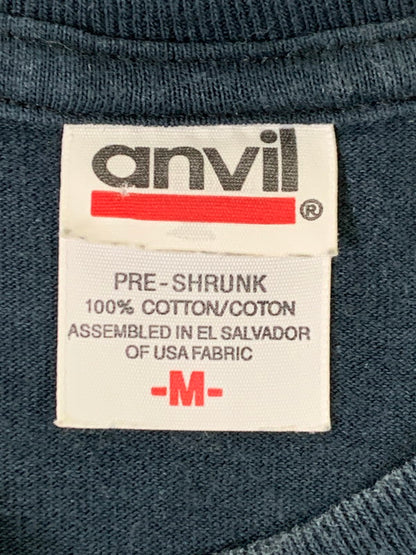 【中古品】【メンズ】 ANVIL アンビル 00S KURT COBAIN NOTE TEE Tシャツ トップス 146-250623-ks-34-min サイズ：M カラー：ブラック 万代Net店