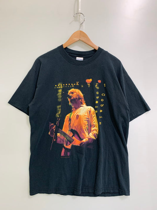 【中古品】【メンズ】 GILDAN ギルダン 00S KURT COBAIN MEMORIAL TEE Tシャツ トップス 146-250623-ks-33-min サイズ：M カラー：ブラック 万代Net店