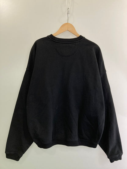 【中古品】【メンズ】 STUSSY ステューシー 22AW RELAXED SMOOTHSTOCK CREW トップス 142-250301-ks-32-min サイズ：M カラー：ブラック 万代Net店