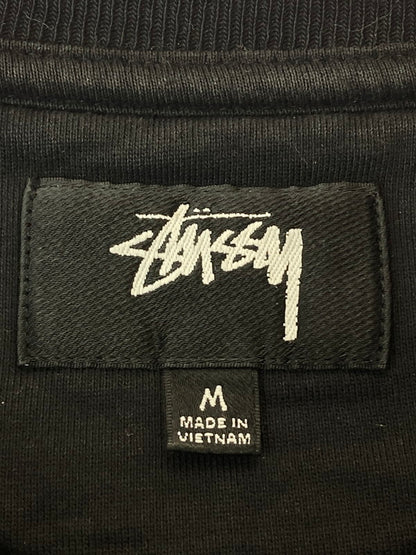 【中古品】【メンズ】 STUSSY ステューシー 22AW RELAXED SMOOTHSTOCK CREW トップス 142-250301-ks-32-min サイズ：M カラー：ブラック 万代Net店