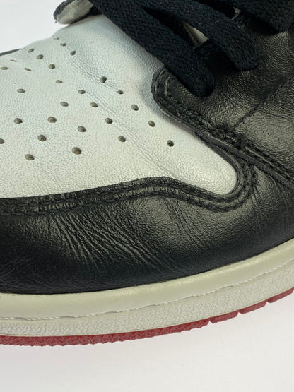 【中古品】【メンズ】 NIKE ナイキ 555088-125 AIR JORDAN 1 RETRO HIGH OG BLACK TOE エア ジョーダン 1 レトロ ハイ スニーカー シューズ 靴 160-250307-me-09-min サイズ：30.0cm US12 カラー：WHITE/BLACK-VARSITY RED 万代Net店