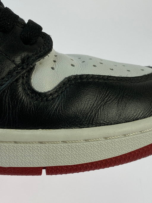 【中古品】【メンズ】 NIKE ナイキ 555088-125 AIR JORDAN 1 RETRO HIGH OG BLACK TOE エア ジョーダン 1 レトロ ハイ スニーカー シューズ 靴 160-250307-me-09-min サイズ：30.0cm US12 カラー：WHITE/BLACK-VARSITY RED 万代Net店
